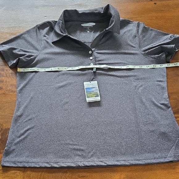 Pebble Beach Gray Short Sleeve Polo Size XL - Picture 2 of 12